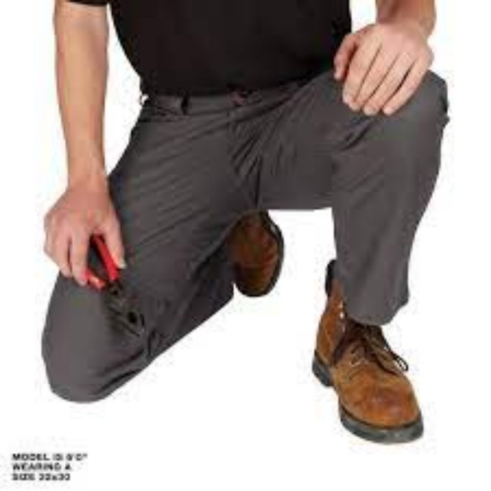 NWT Milwaukee heavy duty Flex gray work pants 701g 32x32